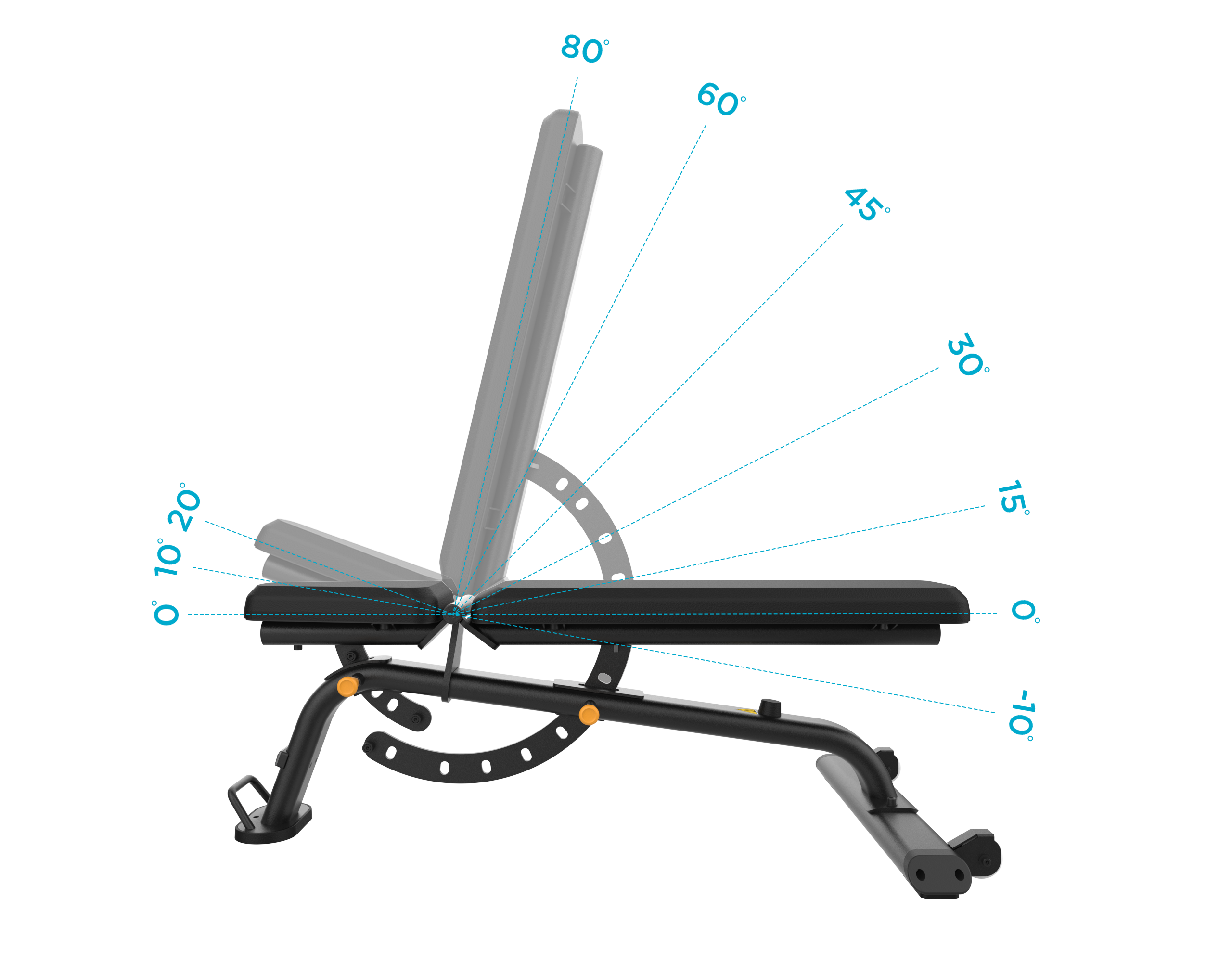 Precor FID Bench – Vitality Series